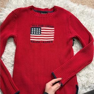 Polo by Ralph Lauren Red Sweater